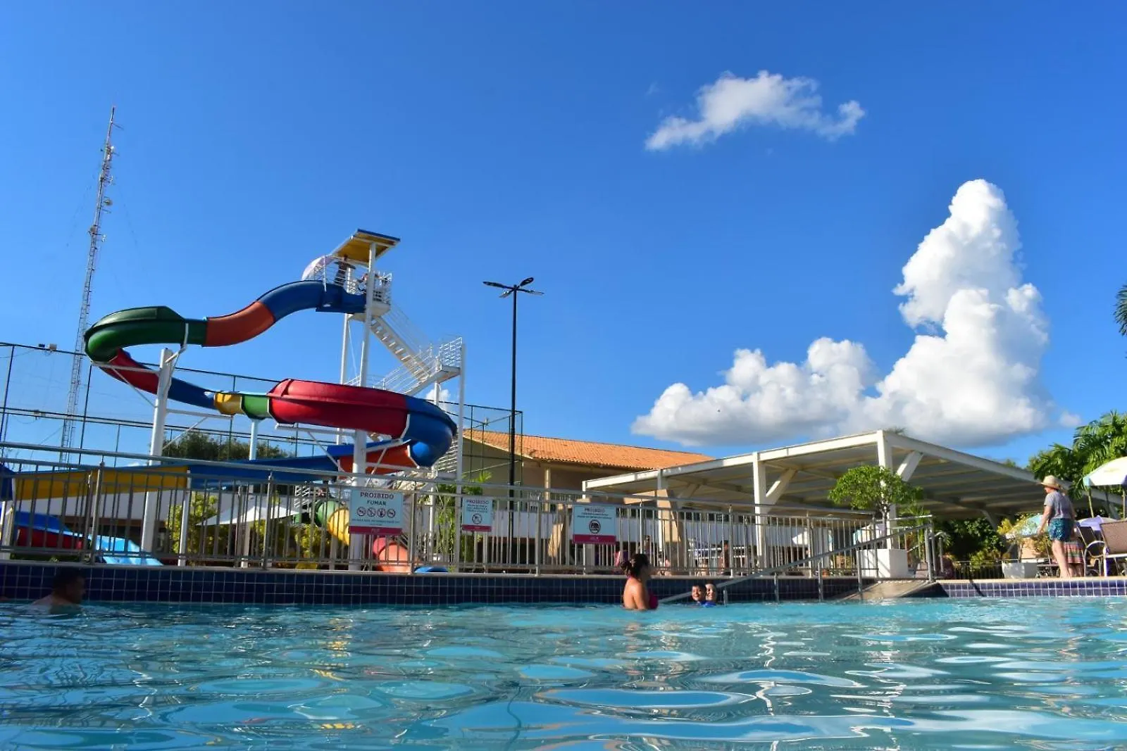 Apartamento Diroma Fiori Frente Para As Piscinas Caldas Novas Brazil