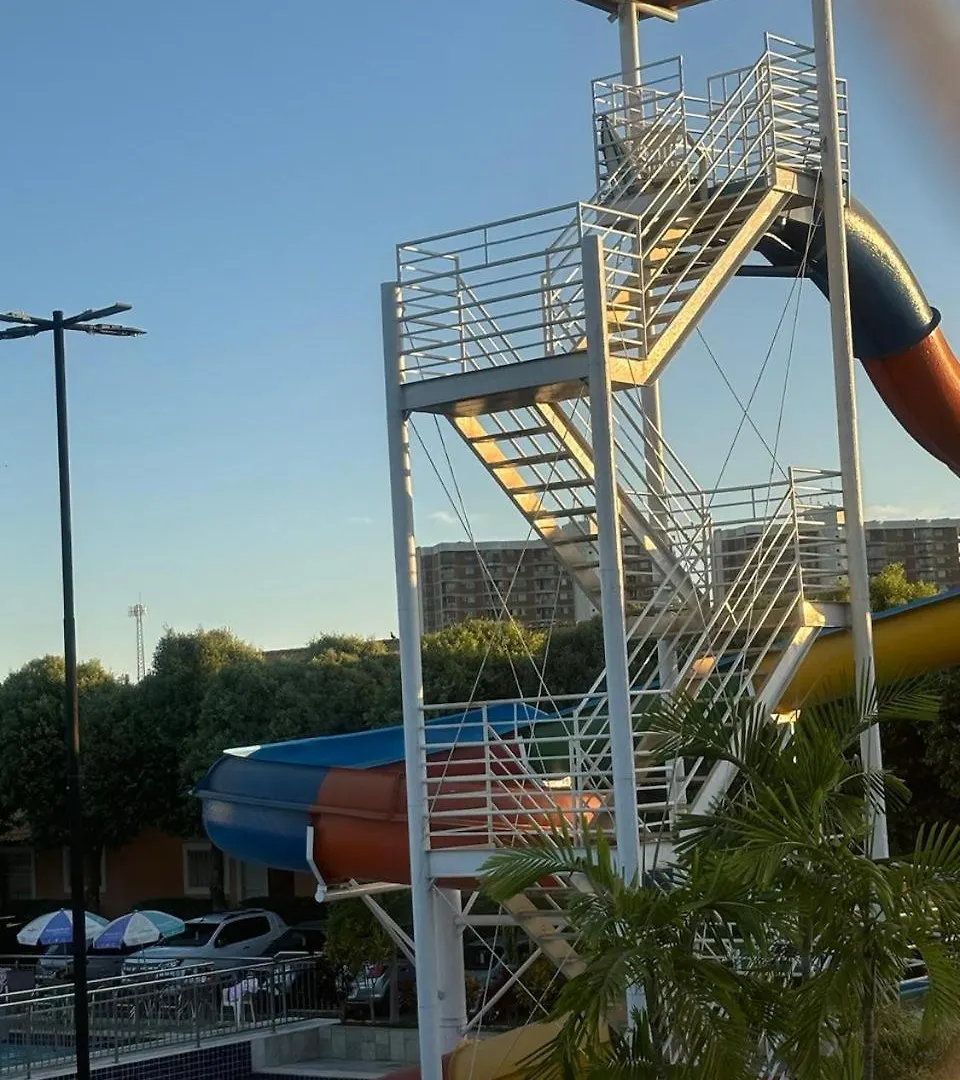 Apartamento Diroma Fiori Frente Para As Piscinas Caldas Novas
